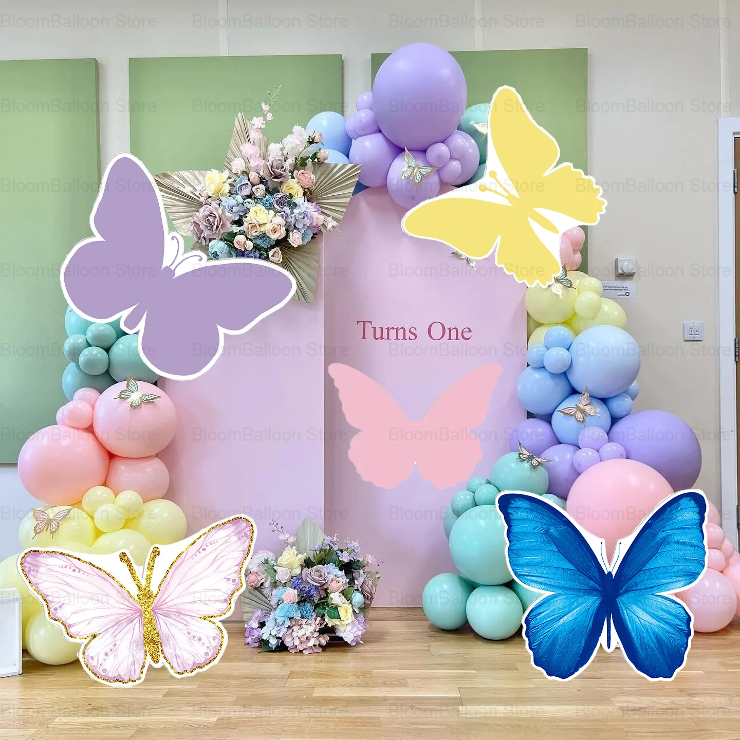 

12/18/24/36 дюймов бабочка КТ доска украшение на день рождения Розовая Желтая синяя бабочка вырез для дня рождения вечеринки Baby Shower принадлежности