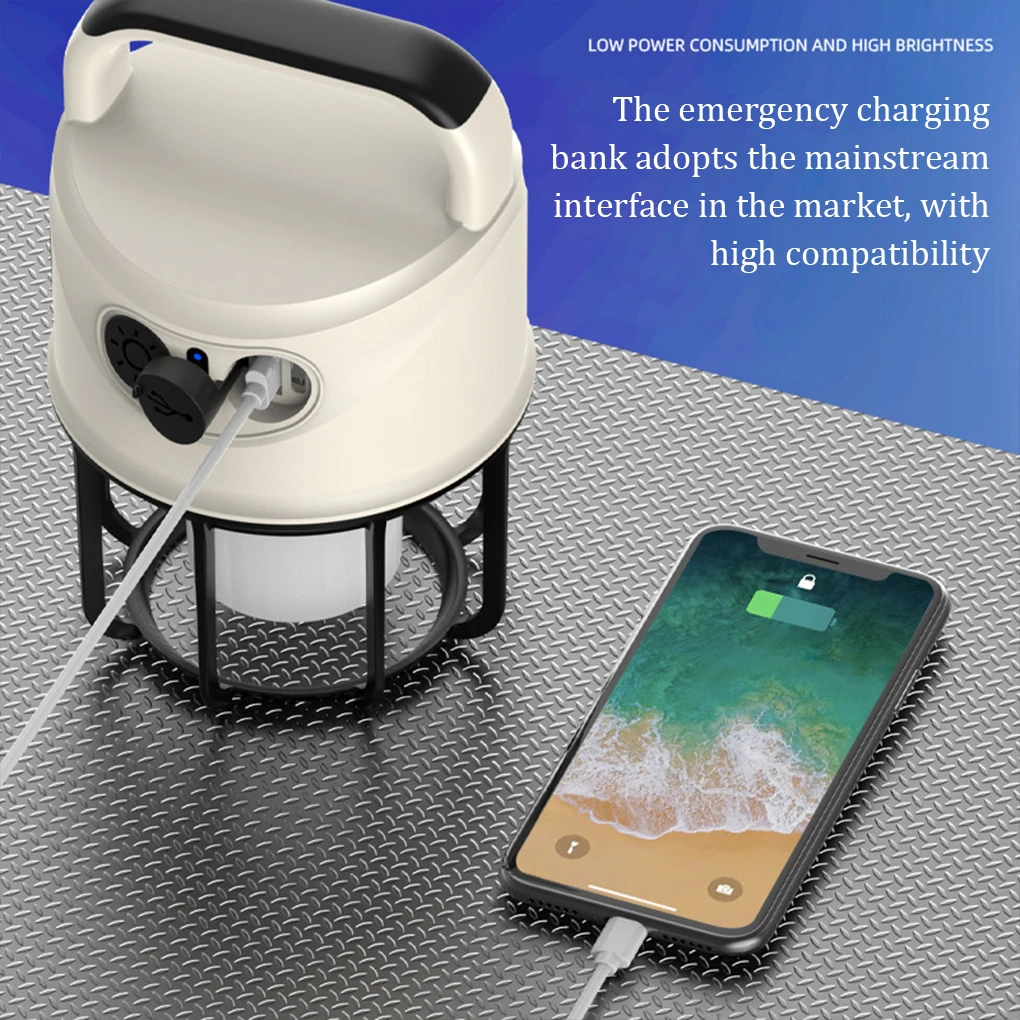 

Camping Lamp Vintage Emergency Flexibly Lantern Lighting Riding Accessory