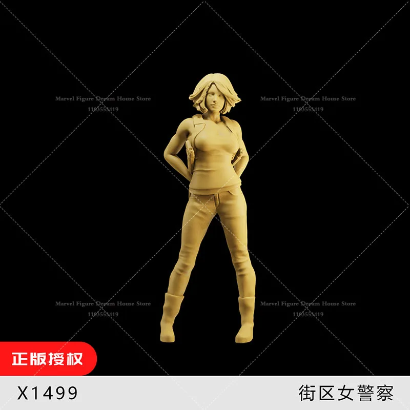 1/64 масштаб 1/33 миниатюрная кукла-сцена уличные органы женщина полиция генерал