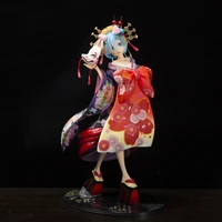anime action figures model figure sexy huakui remrem road middle kimono anime figure girl