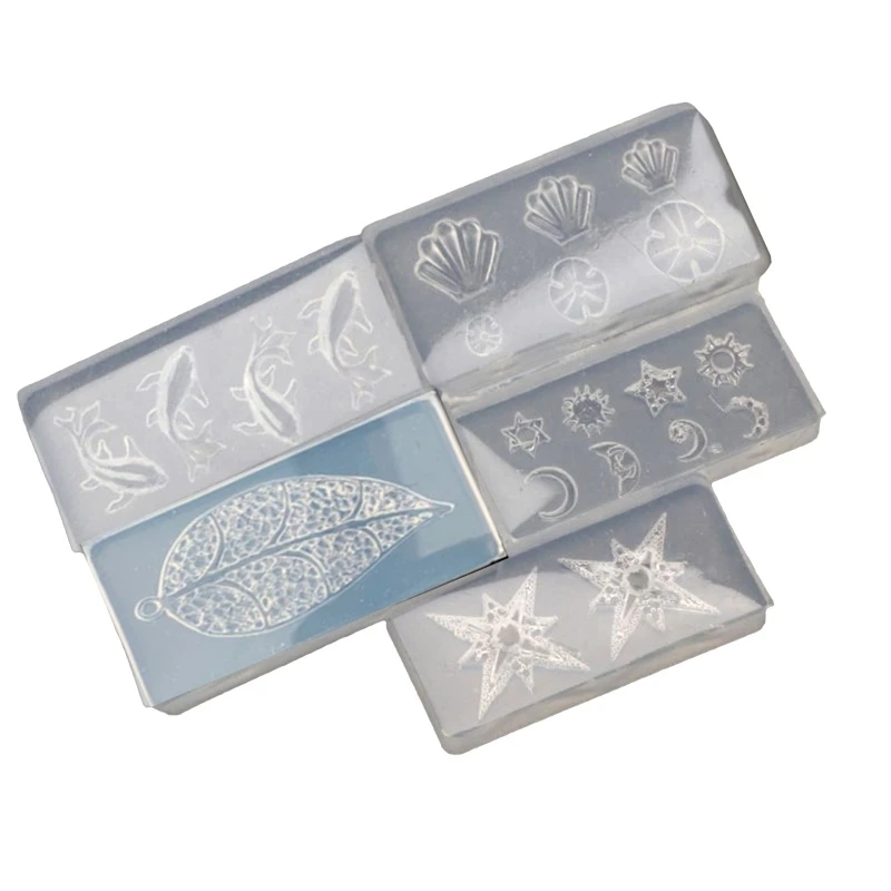 

Leaf Starfish Shell Resin Mold Silicone Molds for Expoxy Casting Mould Gift DIY Wedding Table Decoration Craft Making