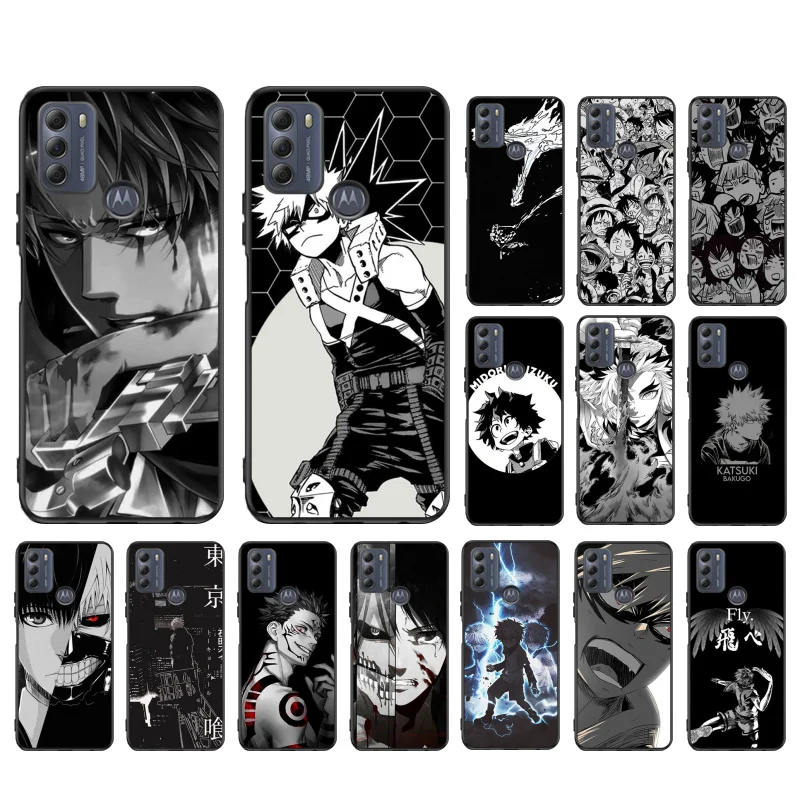 

Anime Comic Demon Titan Deku Case for Motorola Moto E32 E20 E40 G22 G52 G20 G30 G100 G60 G50 GPure GStylus G9 One Action Macro