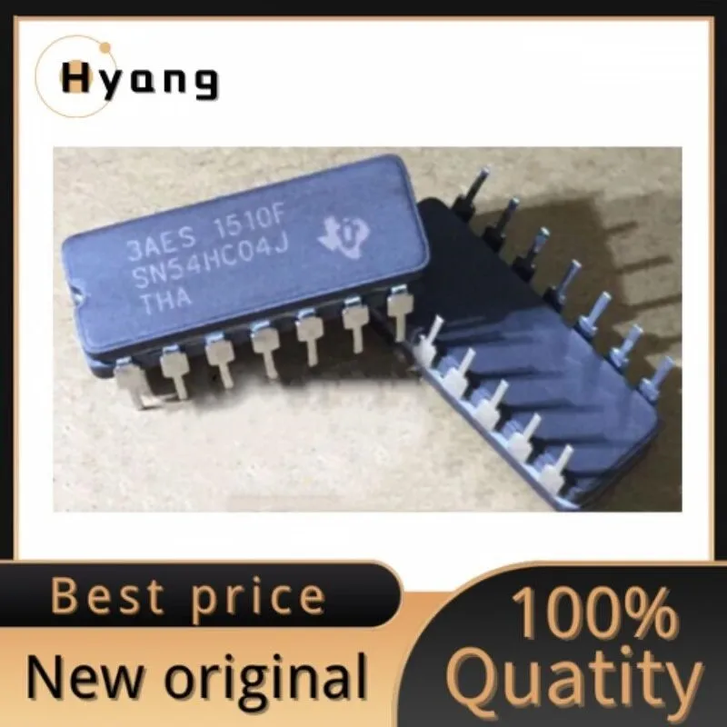

10 шт. SN54HC04J CDIP14 54HC04 оригинальный шестикимовый инвертор