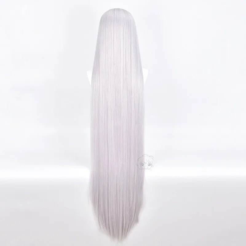 Женский длинный прямой серебристый парик Miruko для косплея моя геройская академия