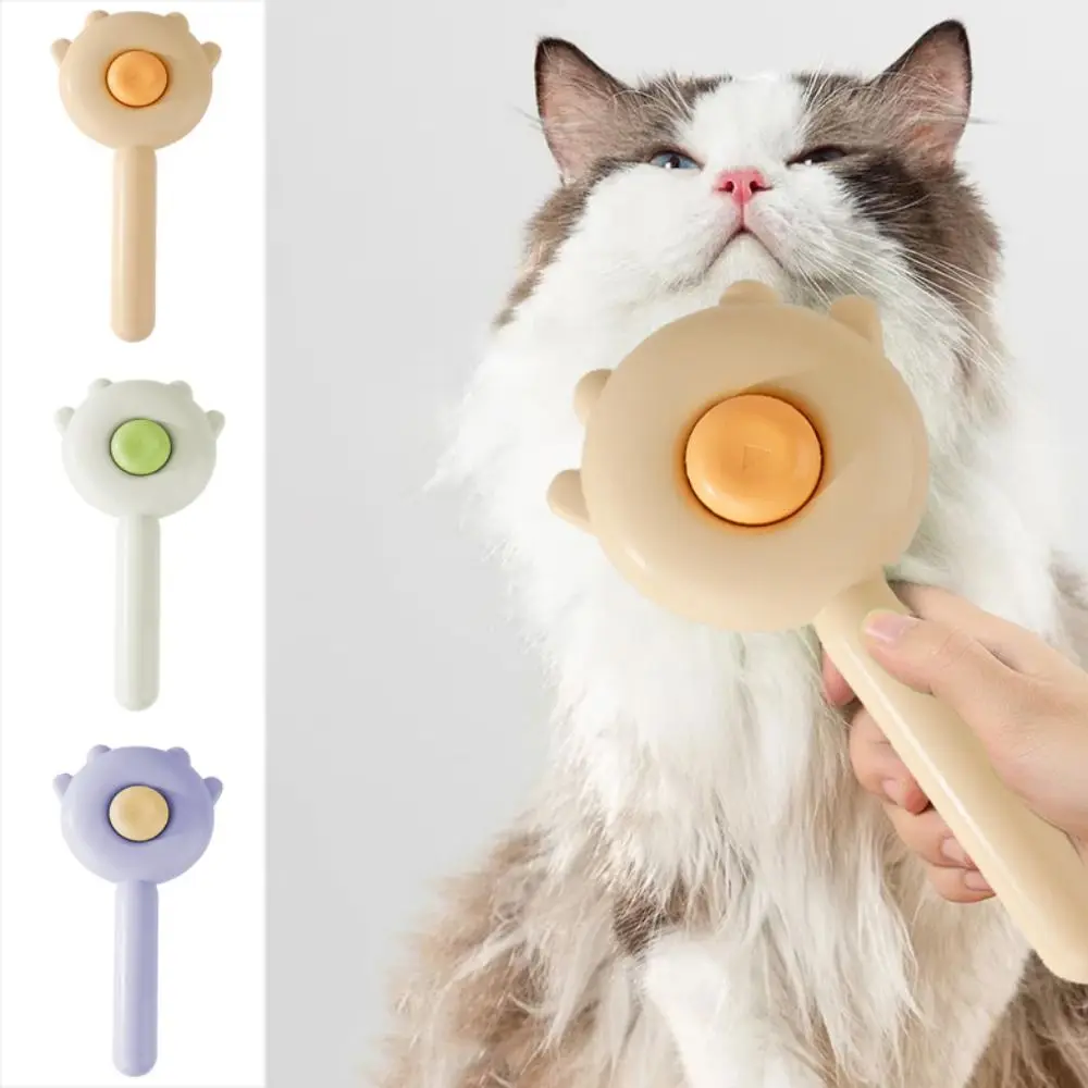 

Pet Comb Stainless Steel Needle Comb Dogs And Cats Hair Removal Floating Hair Beauty Care Cleaning Brush No Static Electricity