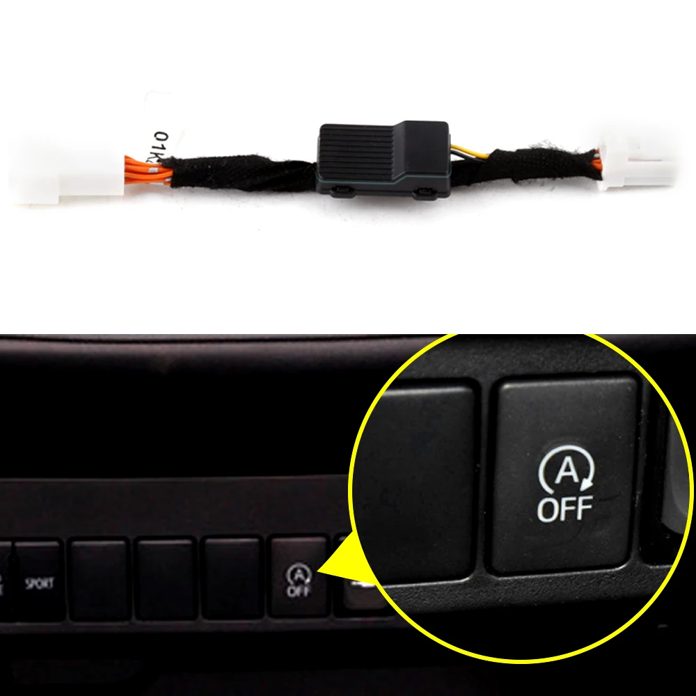 

Для Toyota RAV4 XA40 2012-2018 автомобильный умный автоматический стоп-подавитель автоматический стоп старт двигатель Устранитель устройства отключи...