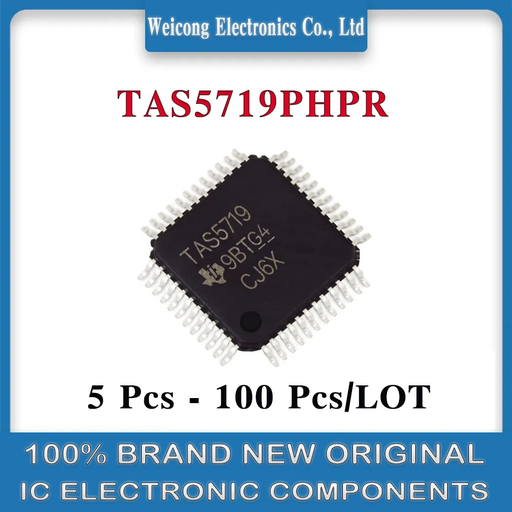 

100% Brand New Original TAS5719PHPR TAS5719PHP TAS5719PH TAS5719P TAS5719 5719PHPR TAS571 TAS57 TAS5 TAS IC Chip HTQFP-48