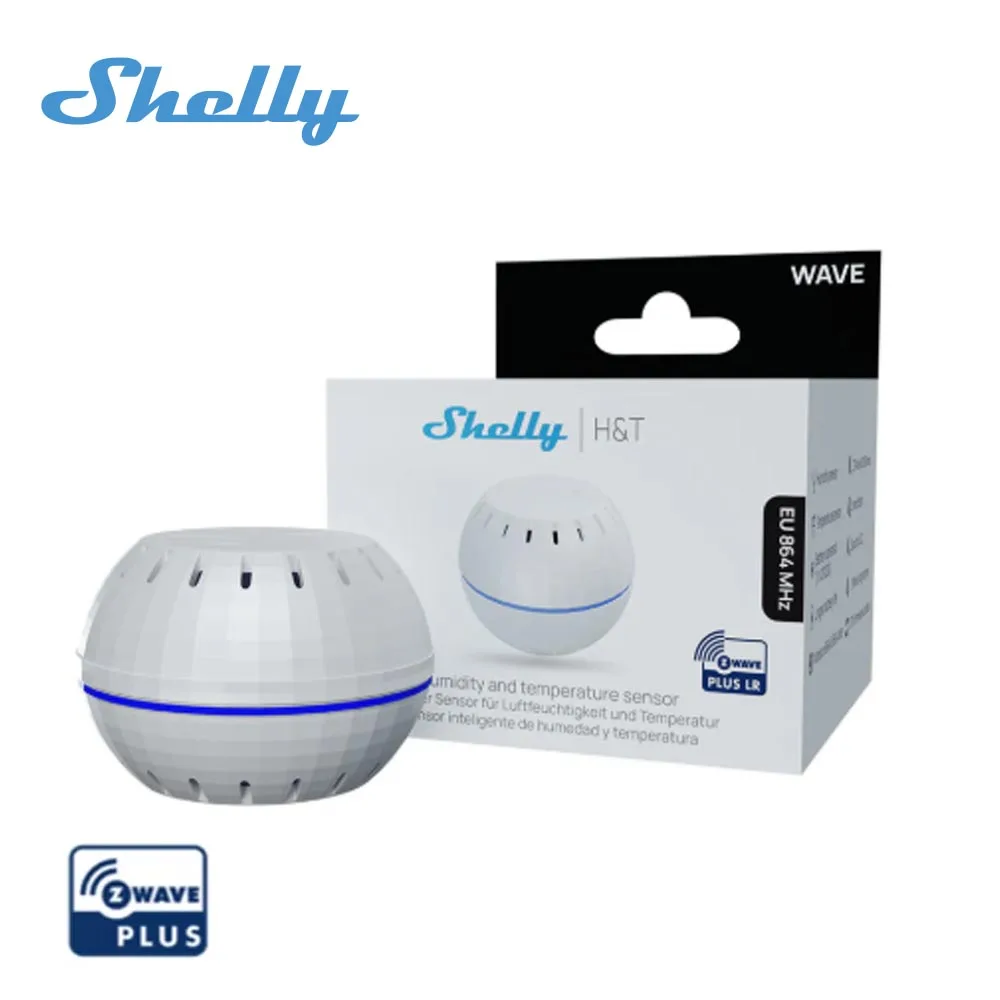 Shelly Wave H датчик влажности и температуры