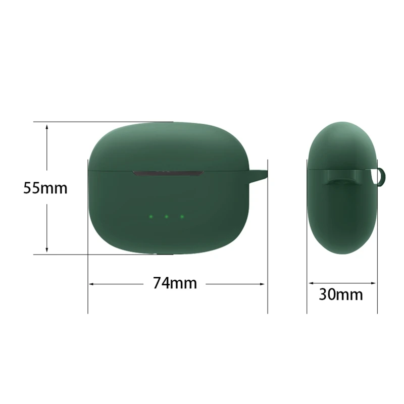 Совместим с наушниками Oraimo FreePods 3. Противоударный защитный чехол. Легкий ударопрочный чехол с защитой от царапин. (art.: 3920cb3d44fac) - 3920cb3d44fac