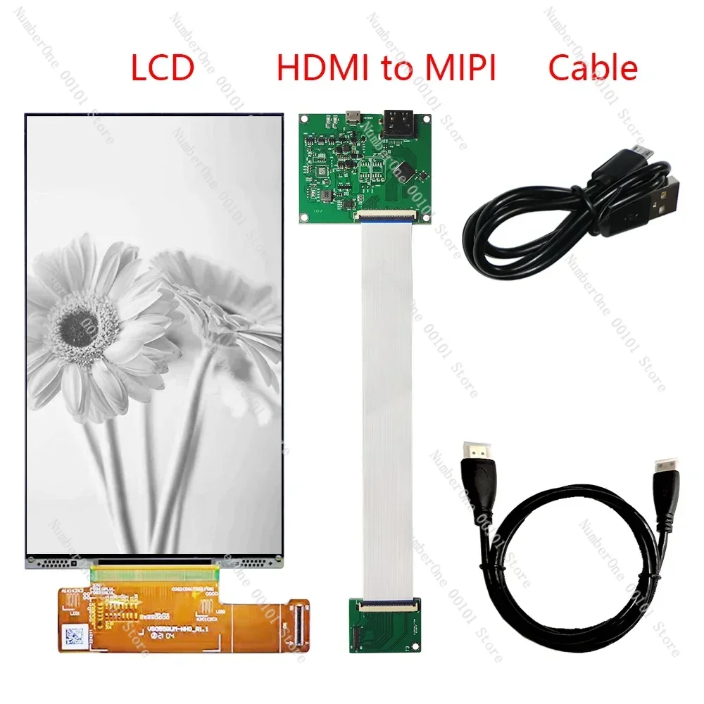 5 5-дюймовый 4K 2160x3840 моноэкранный модуль HD-MI к интерфейсу MIPI плата контроллера