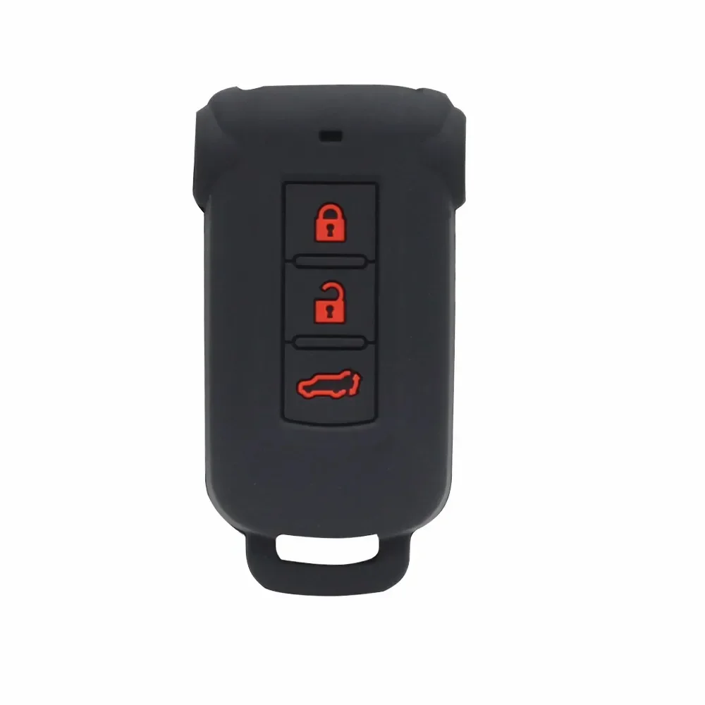 Cocolockey резиновый силиконовый чехол для ключей, подходит для Mitsubishi Delica D5 4, 5 кнопок, чехол для смарт-ключа, держатель, сумка, протектор, автомобильные аксессуары