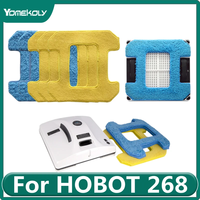 

Робот-пылесос для окон HOBOT 268, тряпка для мытья окон, микрофибра