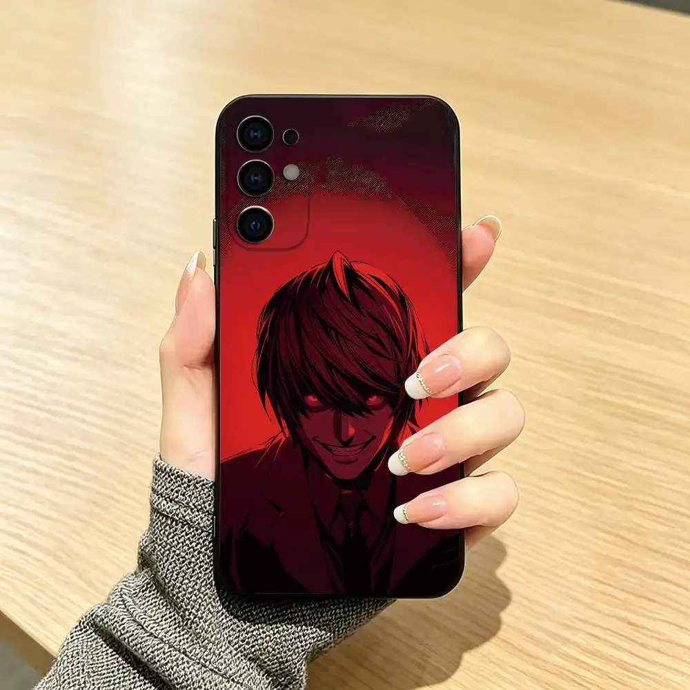 Чехол для телефона Death Note Light Yagami для Samsung S25, S24, S21, S22, S23, S30, Ultra, S20, Plus, FE, мягкий силиконовый, черный (art.: 3920dbbdafeaa) - 3920dbbdafeaa