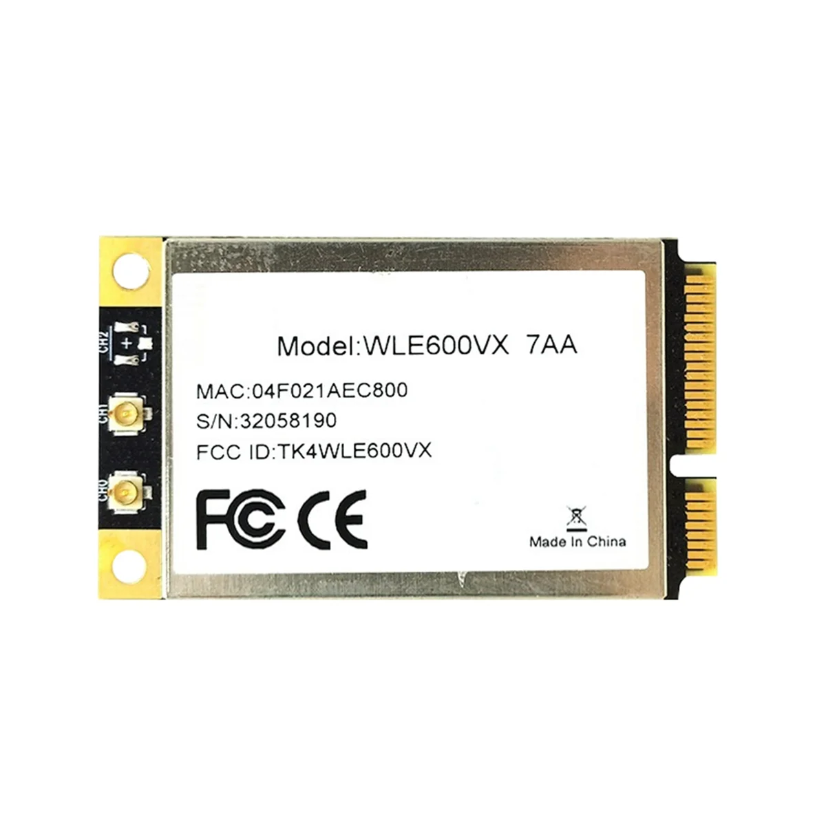WLE600VX двухдиапазонная карта 2 4 ГГц 5 802.11ac/Abgn Mini PCI Express MIMO 2x2 WAVE 1 модуль карты WIFI Atheros