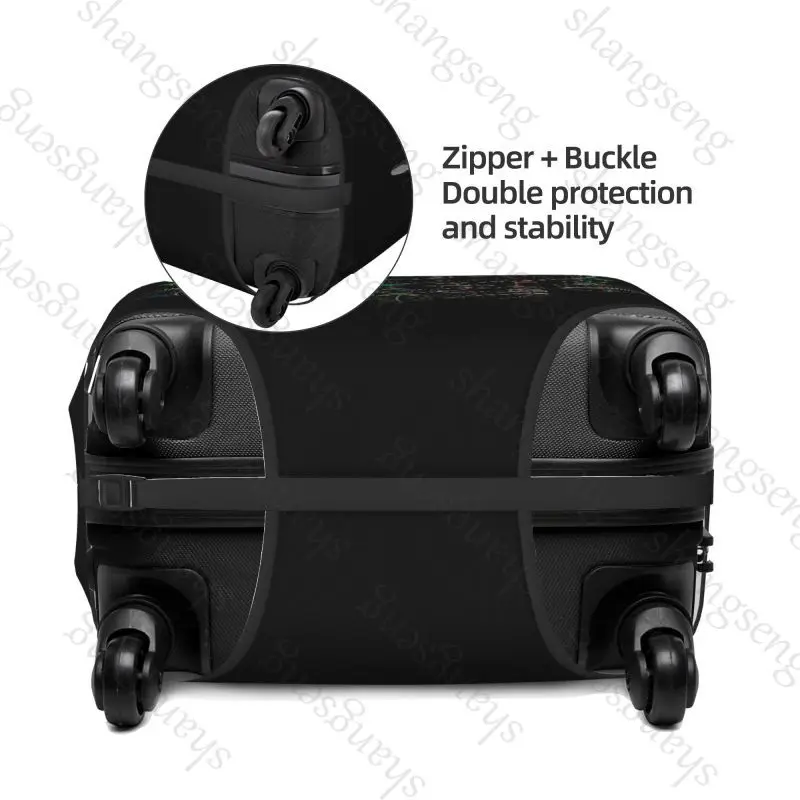 Dream Catcher Thicken Luggage Cover Elasticity Trolley dust cover Suitcase Protection Case Accessories