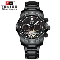 tevise fashion multi function automatic mechanical watch european and american waterproof watch student sports mens watch