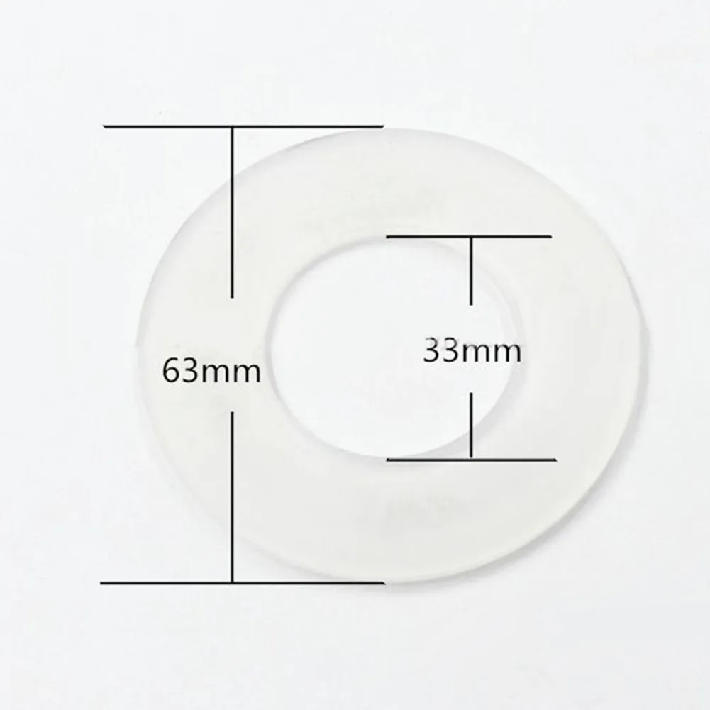 

5*Silicon Rubber Flush Valve Seal Washer Diaphragm Ultrathin Washer Flat Ring Seal Washer Gasket For All Geberit Flush Valve New