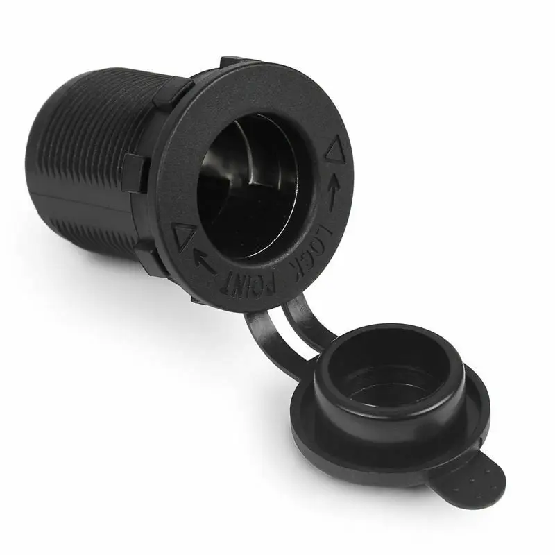 

12V Auto Cigar Car Cigarette Lighter Socket Vehicle Lighter In-Line Socket Plug Connector Car Accessories