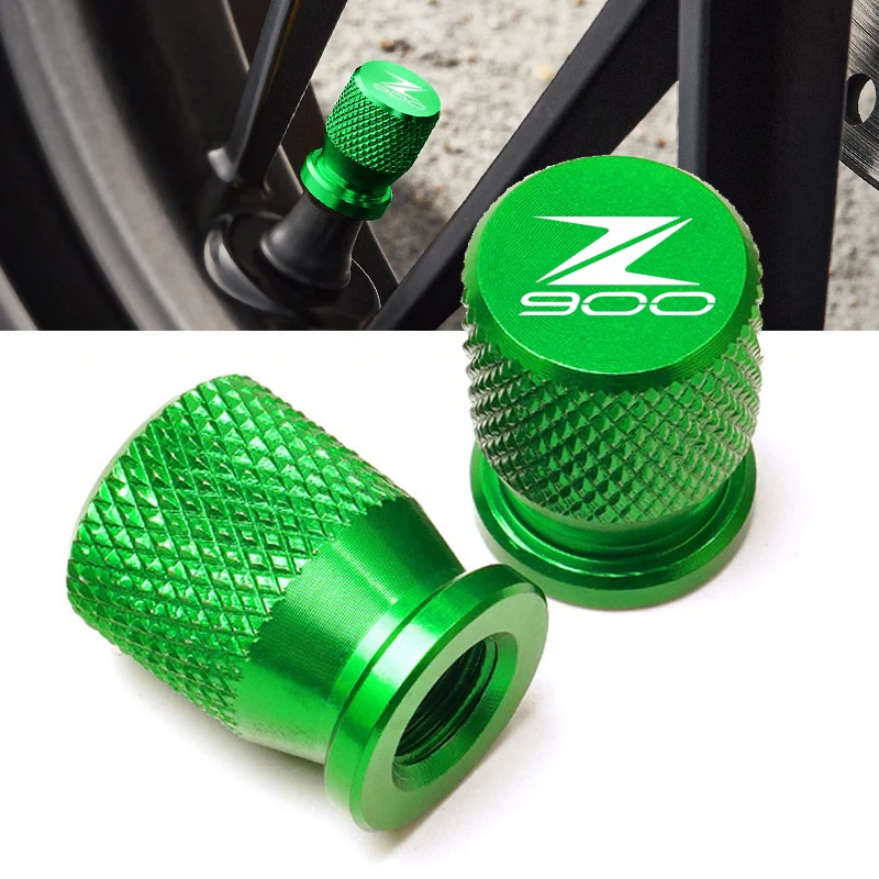

For KAWASAKI Z900 Z900RS RS Z 900 2017 2018 2019 2020 Motorcycle Accessories Wheel Tire Valve caps CNC Aluminum Airtight Covers