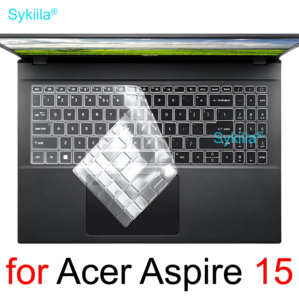Чехол для клавиатуры для Acer Aspire 3 5 6 7 1 Vero A315 A515 A715 A115 A615 AV15 E1 E5 ES1, силиконовый защитный чехол, аксессуар 15