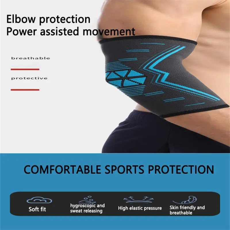 

Цельный вязаный нейлоновый протектор колена, дышащие спортивные наколенники, наколенники для баскетбола, бега, езды, фитнеса, защитные наколенники