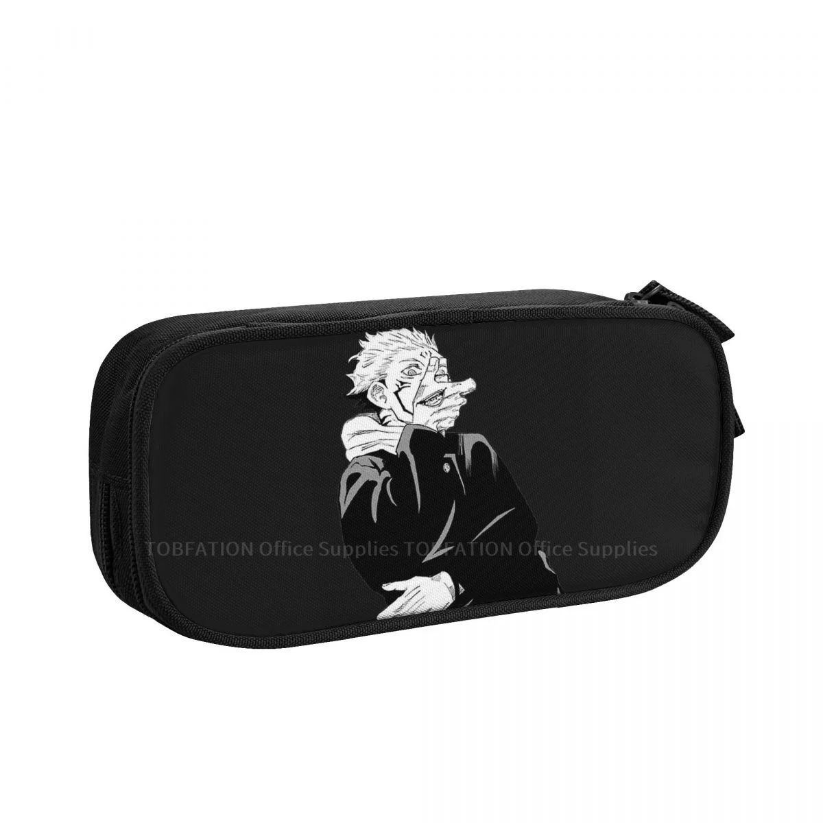 

Cool Pencase Jujutsu Kaisen Pencil Bag Girls Boys School Storage Supplies Large Capacity Double Zipper
