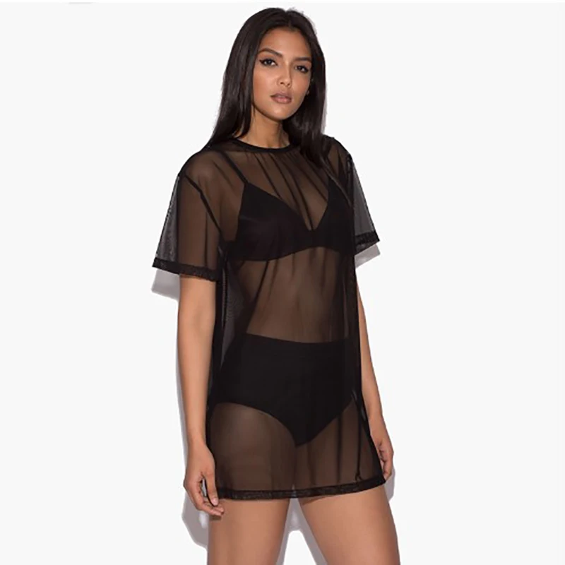 2023 сексуальные накидки бикини женский купальник Черная кружевная накидка