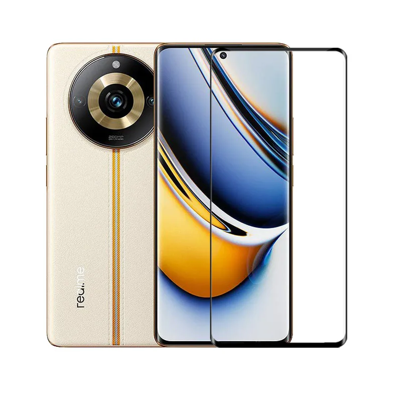 Full Cover Glass For Realme 11 Pro Screen Protector For Realme 11 Pro Tempered Glass Protective Phone Lens Film Realme 11 Pro