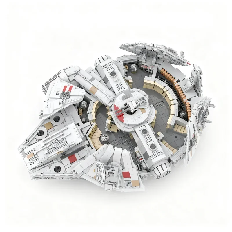3716 деталей MOC Модель космического корабля «Хэнг Фэлкон» из фильма «Космическая битва», конструктор для самостоятельной сборки, креативная игрушка, подарок на день рождения, серия «Космический корабль». (art.: 3920dcd3ed8ff) - 3920dcd3ed8ff