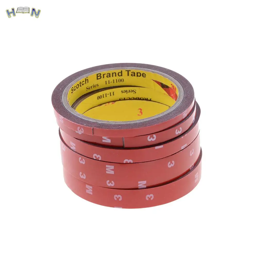 

6/8/10/15/20mm 3M Double Side Tape Sticky Office Decoration Supplies Adhesive Car Screen Repair Stationery Supplies