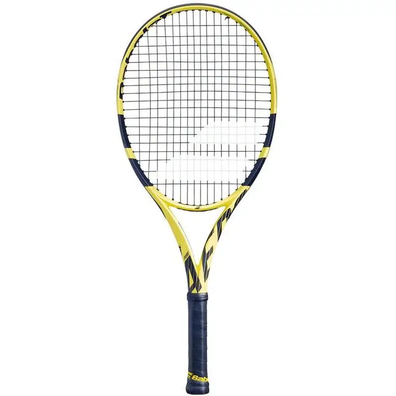 All carbon tennis racket Pure Aero2019 Bumblebee 300g, 2 handle, male and female beginners