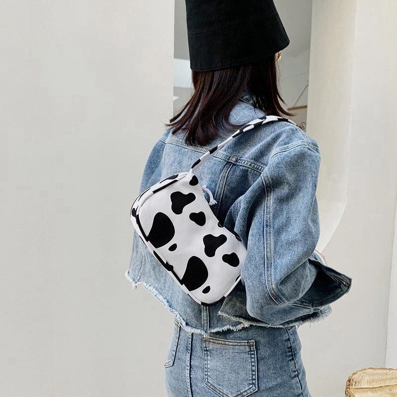 Trendy shoulder underarm bags Ladies Armpit Purse Handbags Casual All-match Tote Bag Fashion Women Square Bags