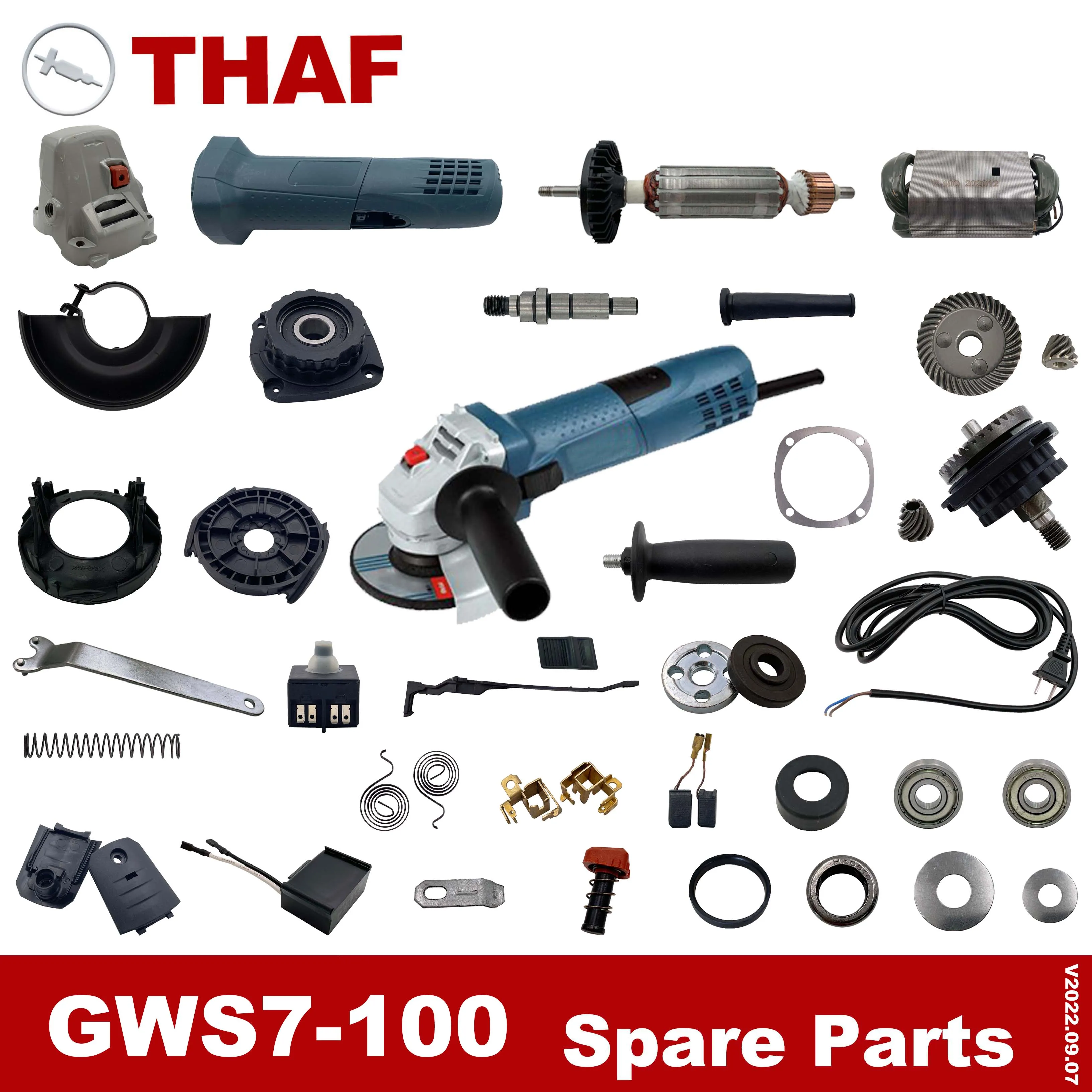 Фото ЗАЩИТНЫЙ КОЖУХ замена запчасть для BOSCH УГЛОВАЯ ШЛИФМАШИНА GWS6-100 A14 №3