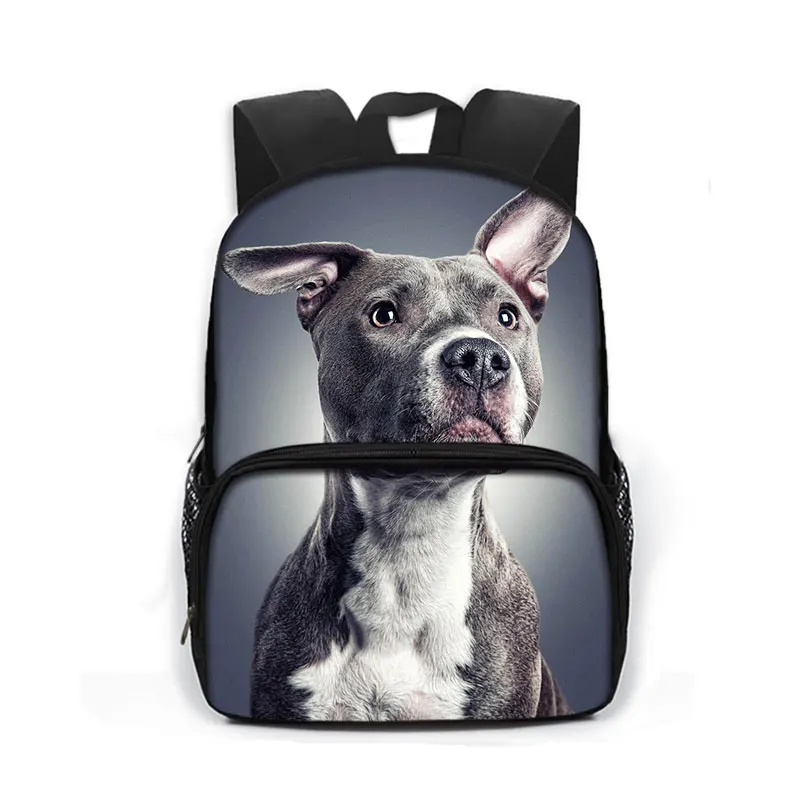 

Lovely French Bulldog Backpack Bad Guilty Dog Kids Kindergarten Bags Boys Girls for Teenager School Bag 13Inch Bookbags
