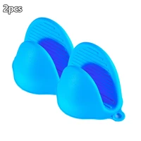 anti hot silicone hand clip heat insulation gloves non slip kitchen oven mitt silicone material resistant high low temperature