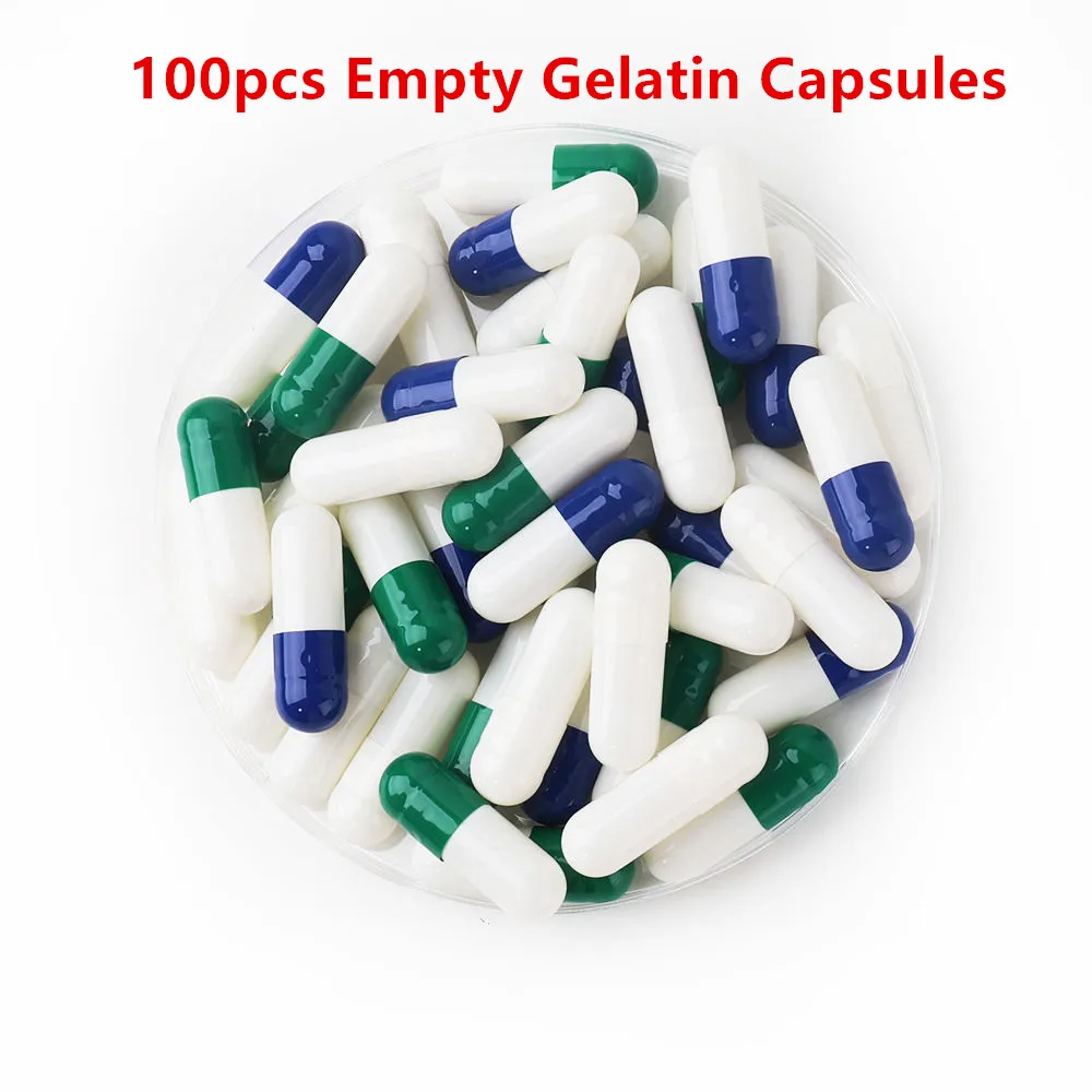 

Пустые капсулы размера 000/00/0/100, пустые капсулы размера 0, белые капсулы, пустые капсулы размера Халяль, 1/4 шт./упаковка