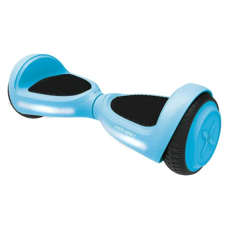 

"Surprisingly Smooth & Safe Blue Kids Hoverboard with LED Headlights - Max Speed of 5 MPH, Max Weight of 80 lbs & Maximum Distan