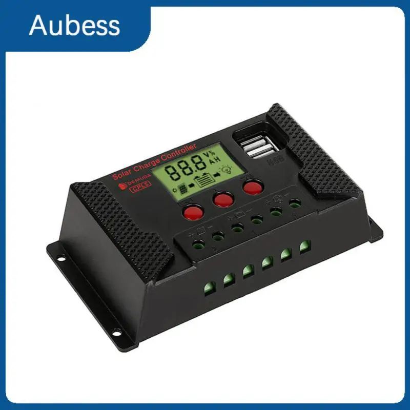 

Pwm Battery Charger With Usb Port Lcd Solar Regulator Auto Solar Controller Display Dual 10a 20a 30a 12v/24v Hot