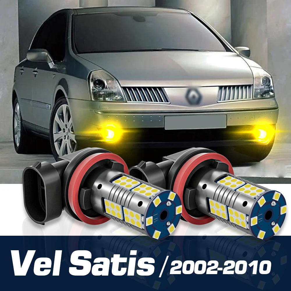 

2pcs LED Fog Light Canbus Accessories For Renault Vel Satis 2002-2010 2003 2004 2005 2006 2007 2008 2009