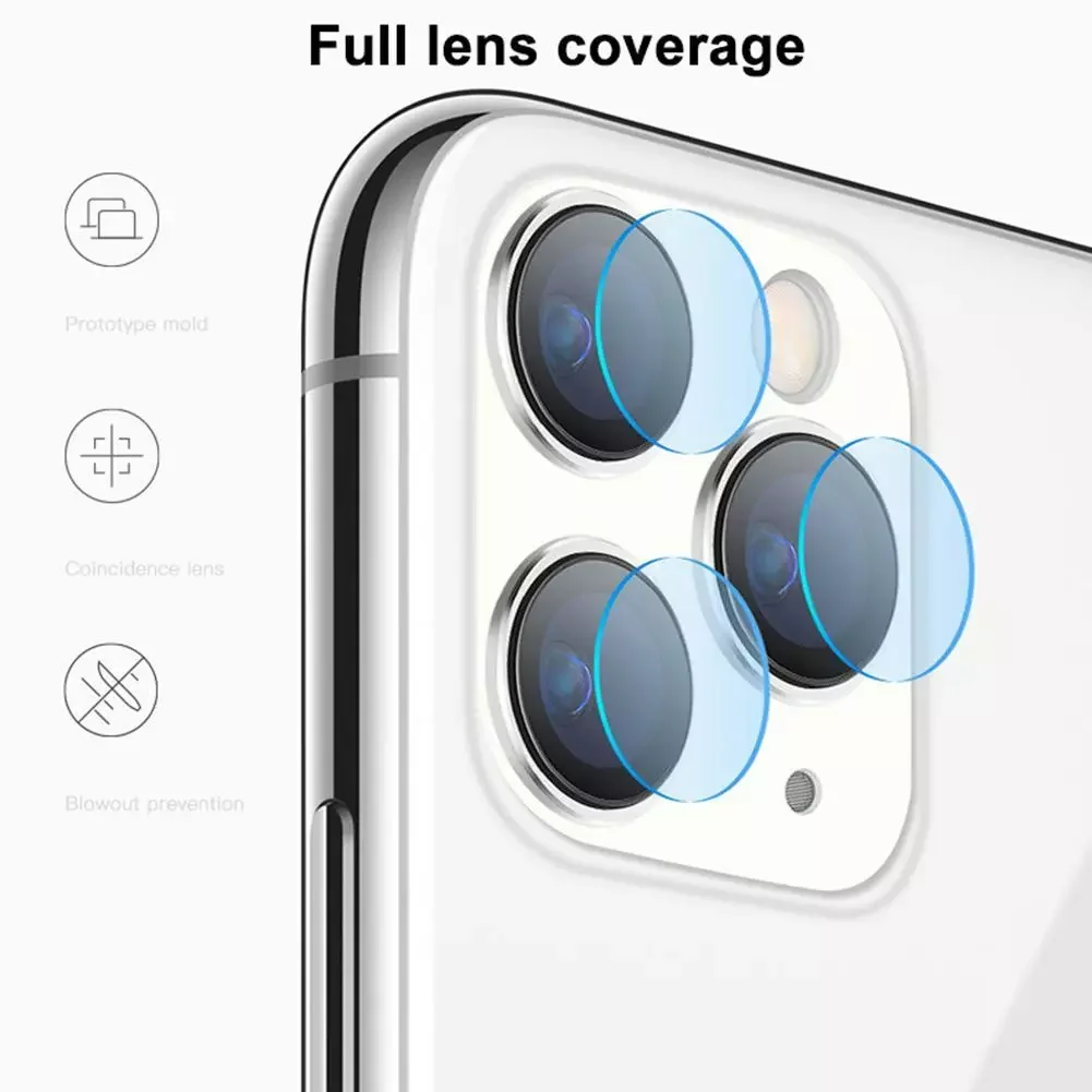 

Mobile Phone Camera Protectors Tempered Glass Dust-Proof Back Camera Lens Protective Film for iPhone 11 Pro Max Phone Accessorie