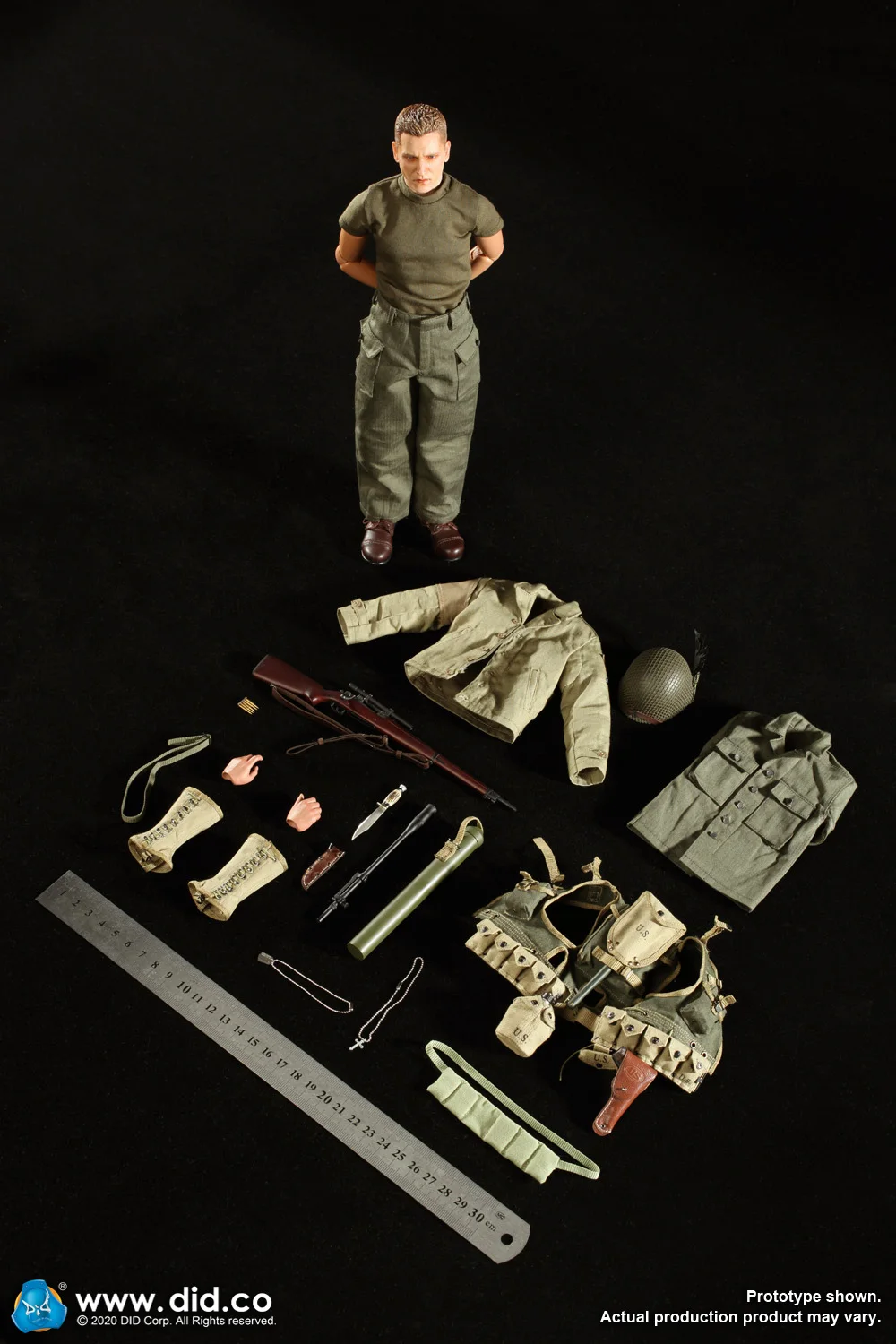 

DID 3R 1/6 Scale A 80144 WWII US Army Ranger Sniper Jacksons Full set Action Figure Model Toy Collection