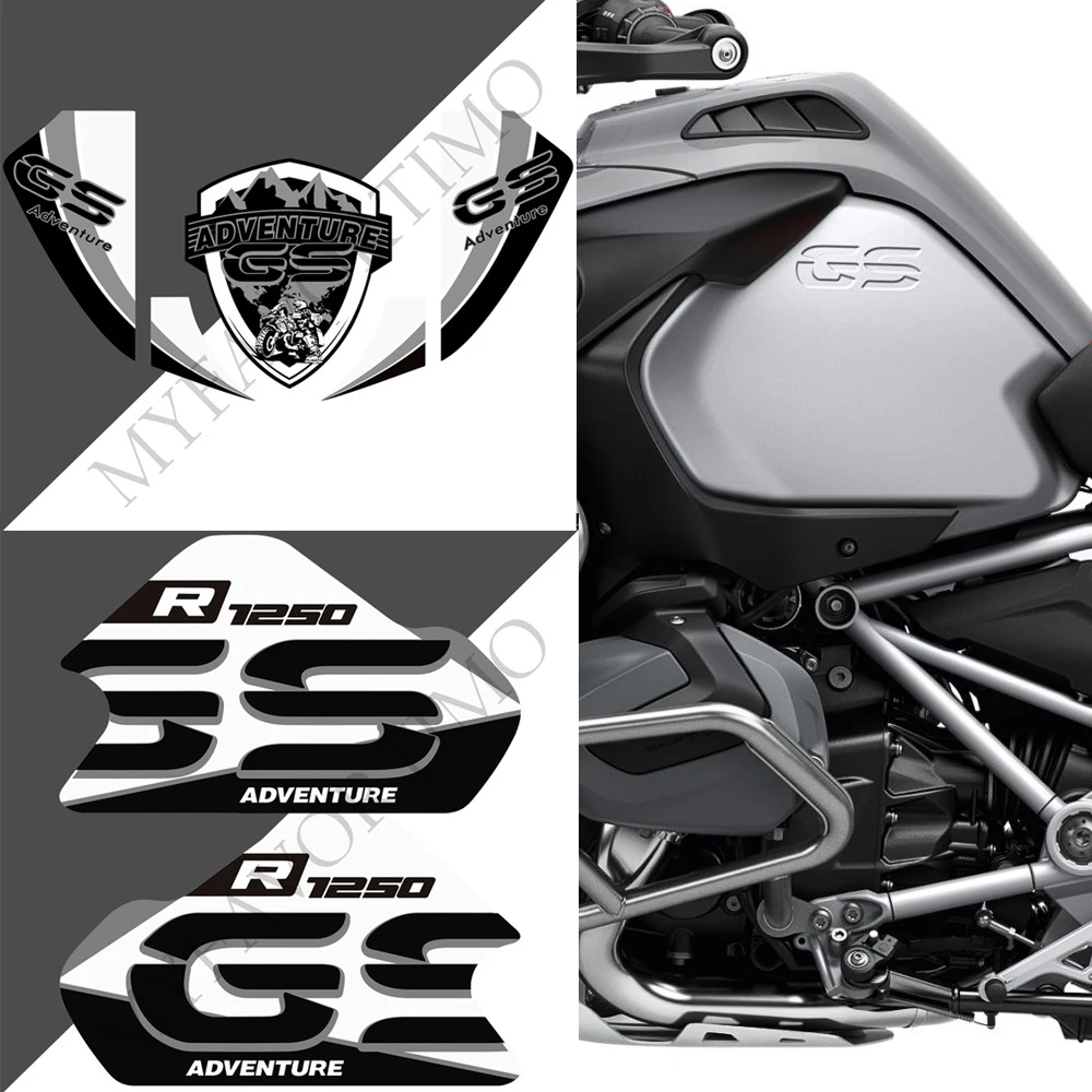 Для BMW R1250GS R 1250 GS GSA HP наклейки багажник алюминиевый корпус обтекатель крыло