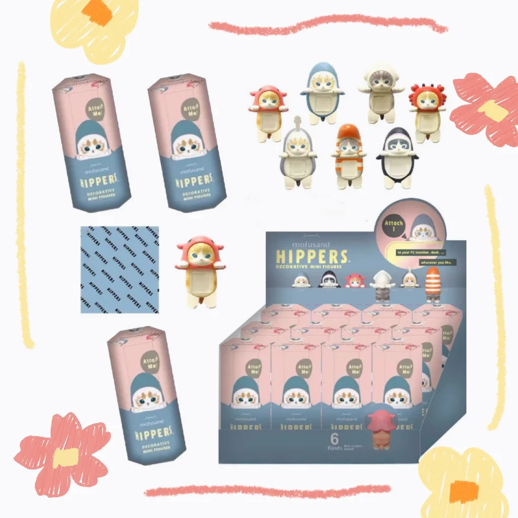 MINISO Sonny Angel Mofusand Cat Fushandi Party Series фигурка