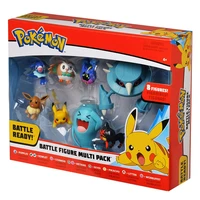 pok%c3%a9mon battle figure 8 pack features charmanderbulbasaursquirtlemimikyupikachueeveeumbreonespeon perfect for any trainer