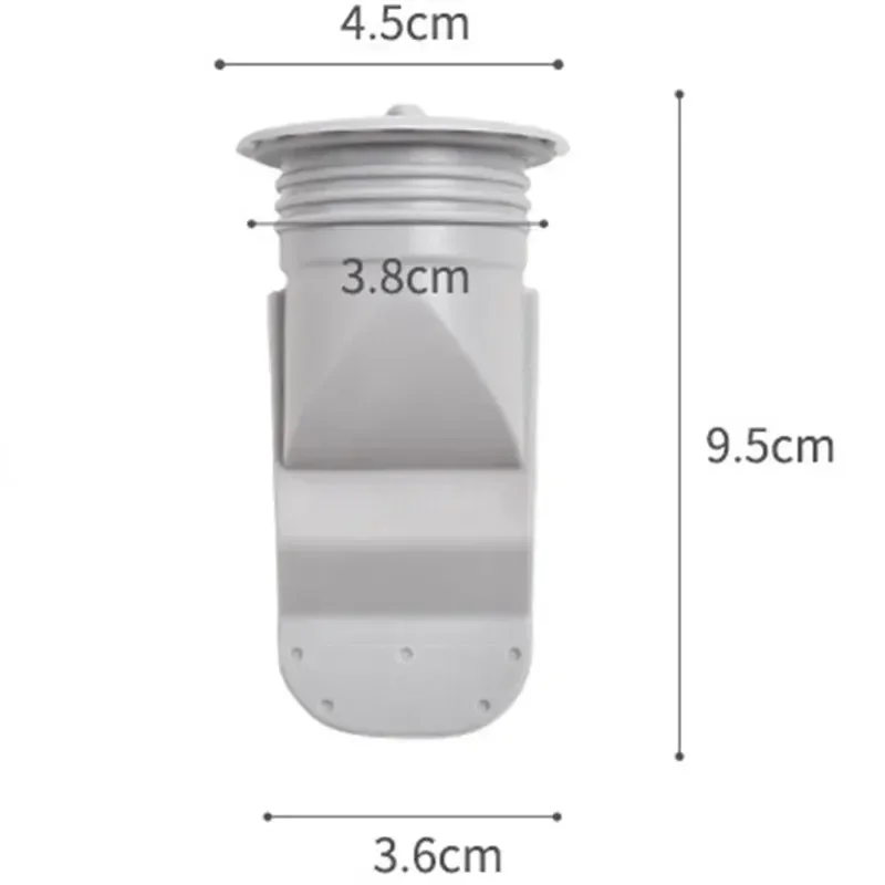 1 шт., силиконовое сливное уплотнение для пола в ванной комнате, дезодорант, контроль насекомых, предотвращение обратного потока, односторонний клапан для кухонного сливного фильтра
