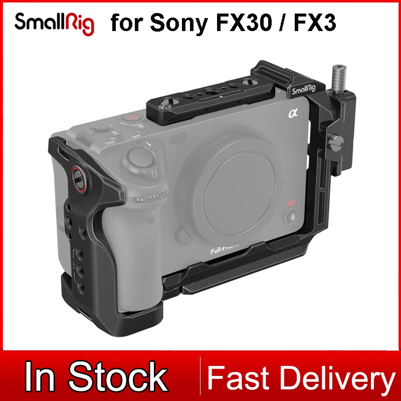 SmallRig Handheld Camera Cage Kit Full Cage Protective for Sony FX30 / FX3 4183/4184
