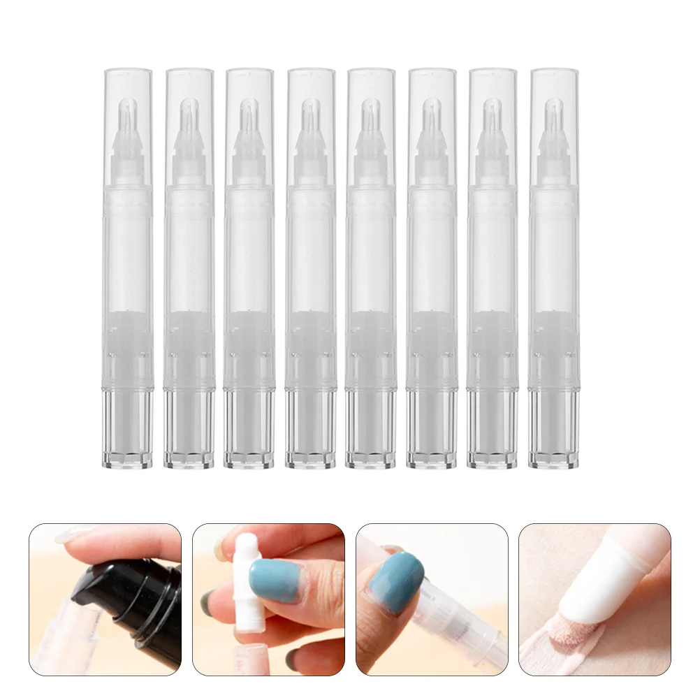 

Empty Bottles Lip Gloss Tube Oil Pen Container Concealer Cuticle Nail Lipstick Diy Small Tubes Applicator Bottle Teeth