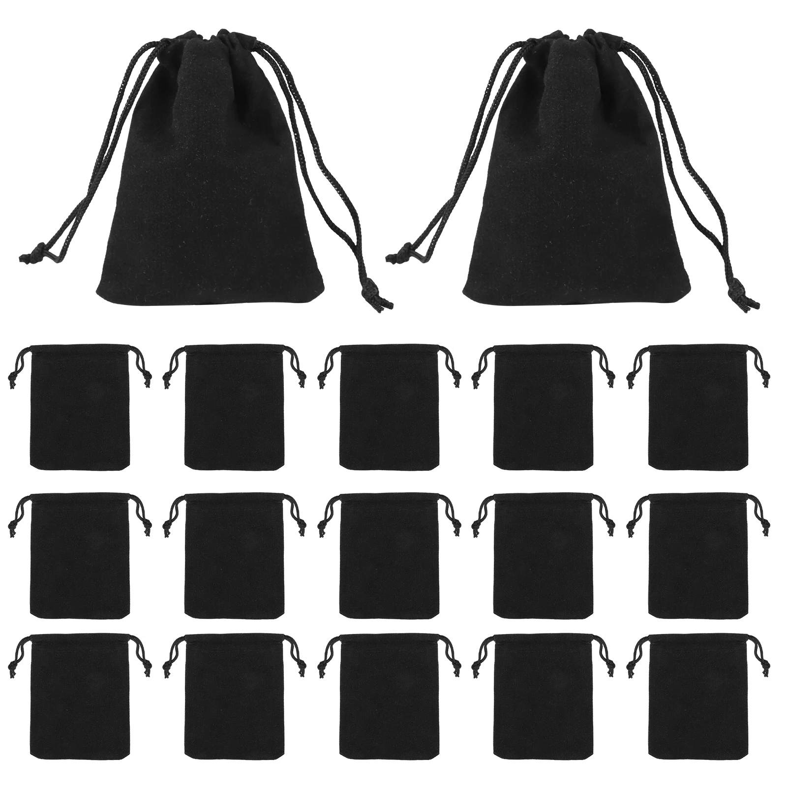 

Pouches Jewelry Storage Drawstring Bags Cloth Bulk Zipper