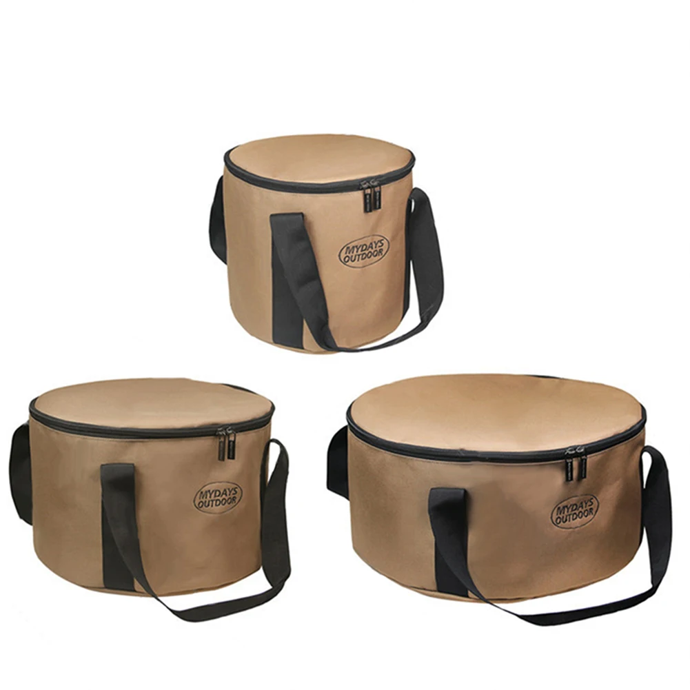 

Сумка для наружного хранения Портативный голландский горшок, столовая посуда, Сумка для кемпинга, столовая посуда для пикника, женская сумк...