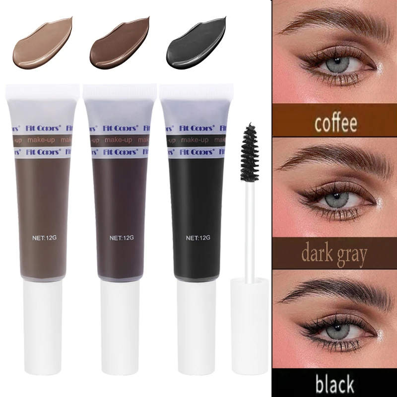 

Водостойкая жидкая краска для бровей, 3 цвета